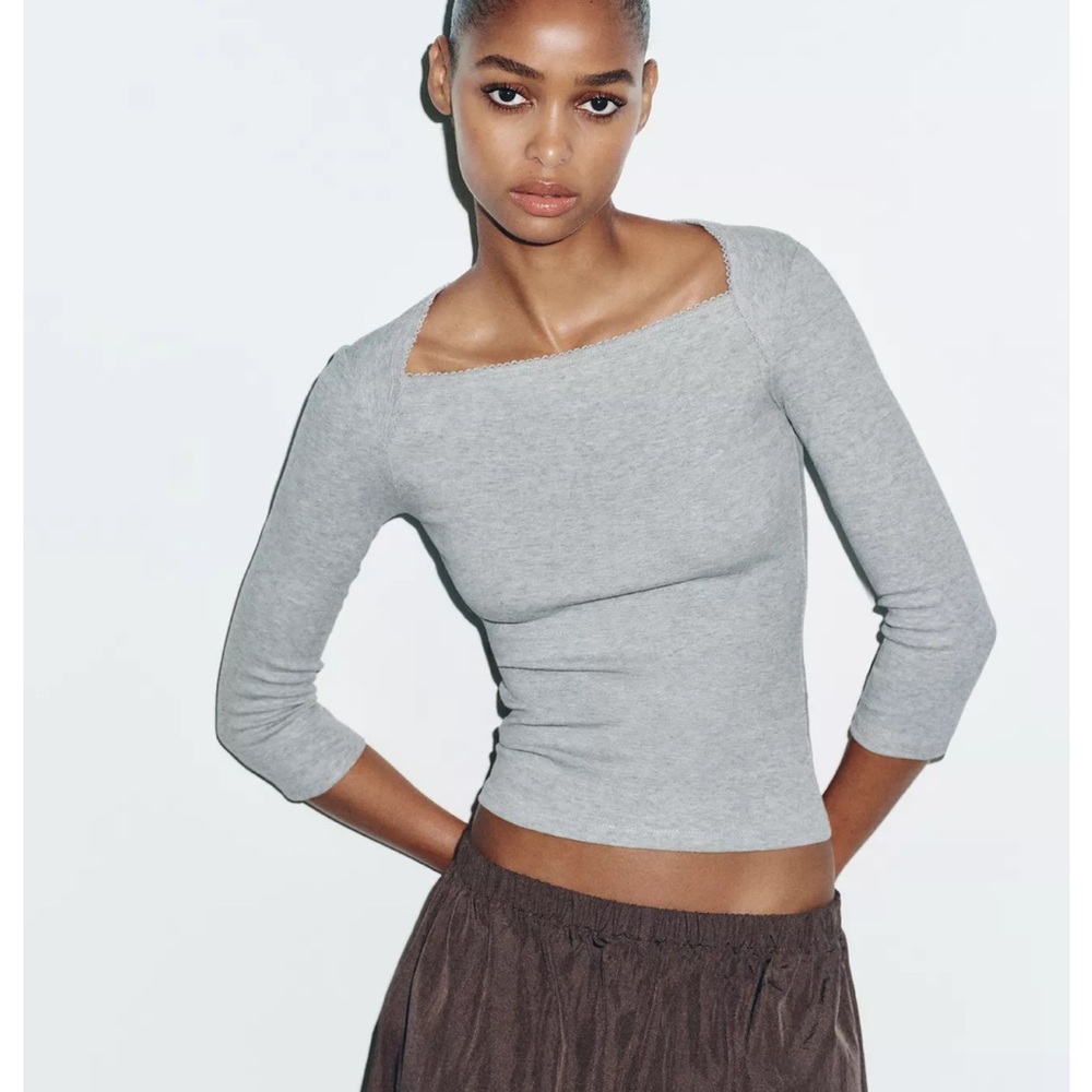 Zara Cotton Model T-Shirt